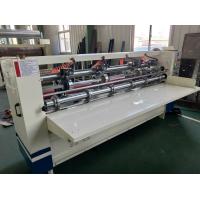 Buy cheap Rotary Thin Blade Slitter Scorer Machine Cardboard Creasing Machine product