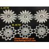 Buy cheap Embroidery Lace Collar Applique Neckline Lace Crochet Flower Motif Patchwork Sewing Access from wholesalers