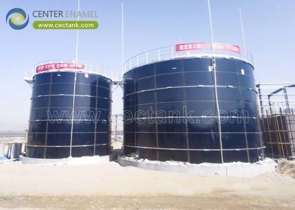 Buy cheap AWWA D103 Agricultural Wastewater Storage Tanks 0.35Mm Coating Thickness from wholesalers