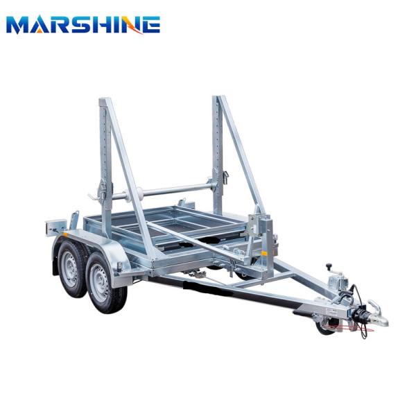 Buy cheap Heavy Duty Cable Fiber Wire Reel Trailer For Transportation Towing from wholesalers