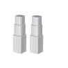 Buy cheap Telescoping Height Adjustment Columns 3-Stage 6000N 24VDC IPX6 Silver / Black from wholesalers