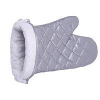 Buy cheap Safty Silver Oven Mitts Heat Resistant For Home Restaurant Kitchen Use product