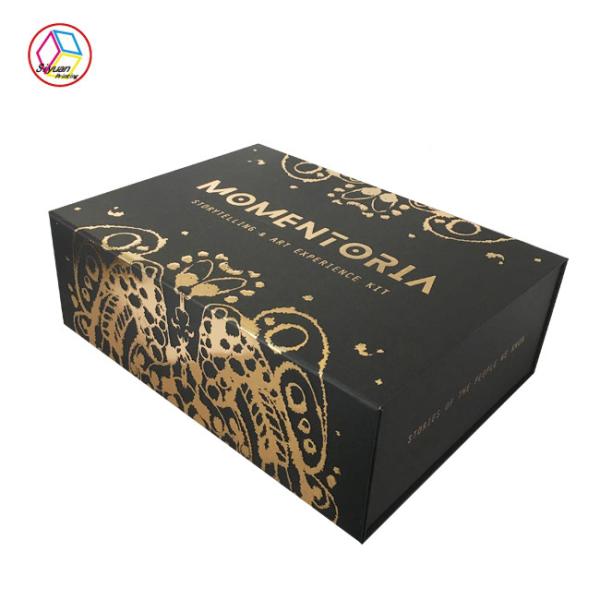 Buy cheap Luxury Cosmetic Box Gothic Style Printing Handling Glossy Lamination from wholesalers