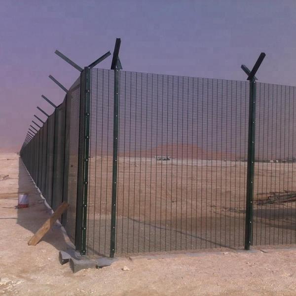 Buy cheap Residential 358 Anti Climb Security Fence 2-2.5m Powder Coated Black from wholesalers