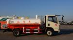 White 8 Cbm 266HP Sewage Removal Truck , HW76 Cab Sewage Suction Tanker Truck