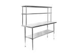 Restaurant Stainless Steel Kitchen Equipment , Fire Proof Commercial Kitchen