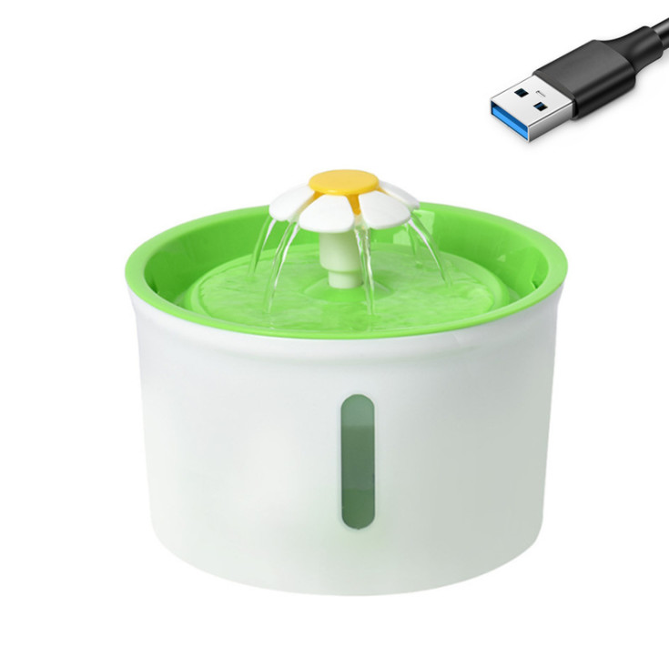 Automatic Flower M 1.6l Cat Water Bowl Fountain