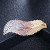Buy cheap Leaf Zirconia Bracelet for Women Silver Color Water Drop CZ Bracelets CZ Stone Leaf Setting Crystal Flower Party Jewelry from wholesalers
