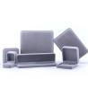 Buy cheap Customized Size Gray Velvet Jewelry Box for Necklace Stud Earrings Bracelet Packaging from wholesalers