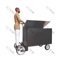 Buy cheap Manual 23Km/H 500KG Stainless Steel Tricycle Cargo Bike product