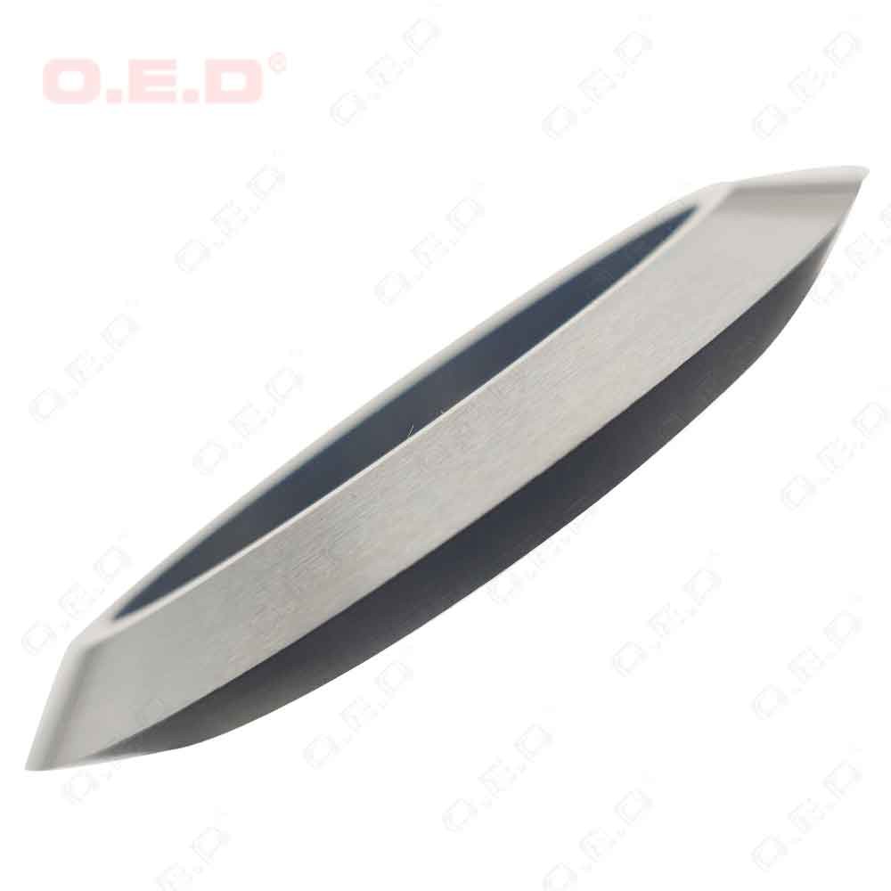 Double Face V Cutting Shapes Carbide Slitting Blades For PVC Sheet