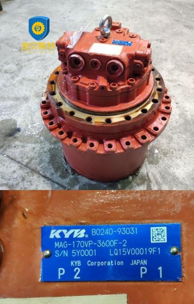 Buy cheap Original KAYABA MAG-170VP-3600 Final Drive KYB Travel Motor Assy LQ15V00019F1 For Kobelco SK250LC-6E from wholesalers