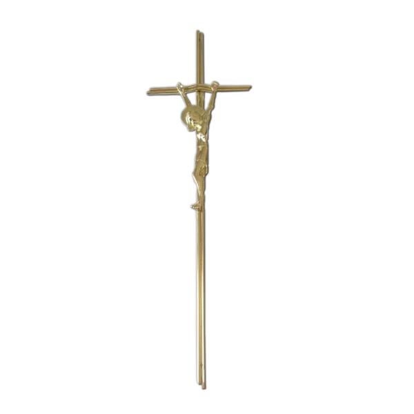 Buy cheap Italy Style Coffin Casket Iron Cross With Zamak Jesus Ref No D067 Size 65×19 Cm from wholesalers