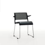 Buy cheap sled frame mesh training chair from wholesalers