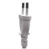 Buy cheap White European Power Cord Voltage Rating VDE 2 PIN Plug 2.5A 250V 1.7m from wholesalers