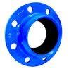 Buy cheap Coupling Type Ductile Iron Flange Adaptor For PVC Pipe from wholesalers