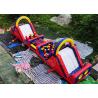 Buy cheap Outdoor Race Sport Game 18m Large Inflatable Obstacle Courses For Adults Rental from wholesalers