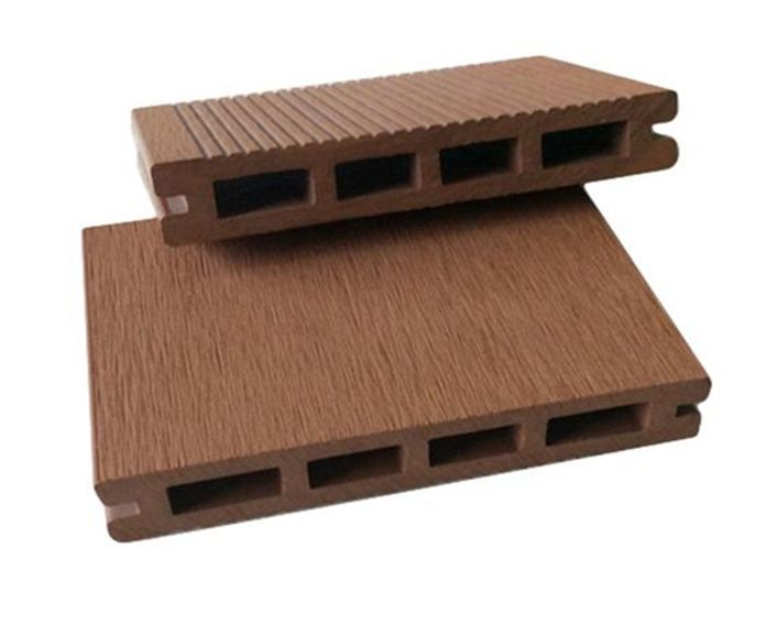 Outdoor Green Wood Plastic Composite WPC Decking Flooring Tiles