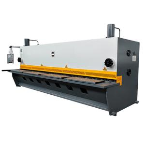 Wholesale Electric Hydraulic Plate Shearing Sheet Metal Guillotine Machine 10x6000mm from china suppliers