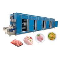 Buy cheap Frozen Vegetables Processing Line Tunnel Freezer 1000kg/H Chicken Freezer product