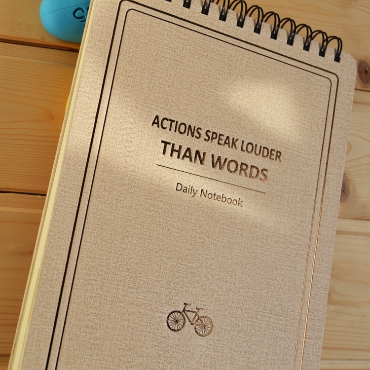 Customized Academic A5 PU Leather Diary Notebook with Elastic Band and 80 Inner Pages