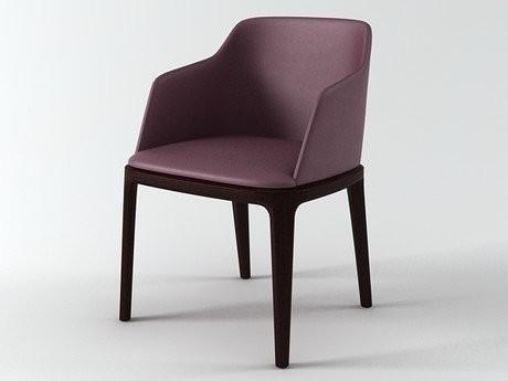 Buy cheap Poliform Grace Leather Restaurant Chairs , Comfortable Restaurant Dining Chairs from wholesalers