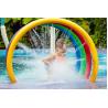 Buy cheap Water Spray Park Rainbow Circle Children Water Playground Colorful water splash park from wholesalers