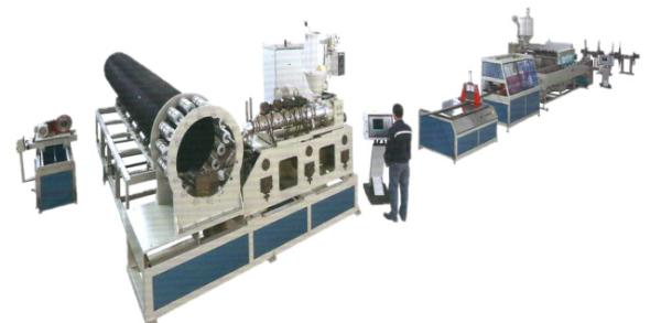 Buy cheap Flexible Steel Reinforced Spiral Plastic Pipe Production Line For Heavy Industry from wholesalers