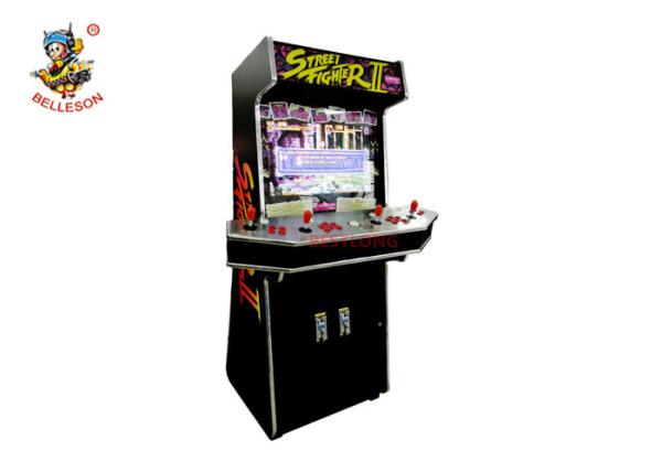Buy cheap 4 Player Arcade Cabinet Double Coin Operated Game Machines 177CM Height from wholesalers