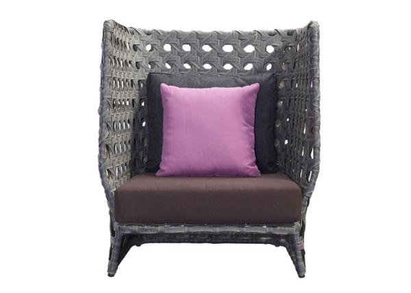 Buy cheap Patio Weaving High Level PE Rattan Outdoor Leisure Chairs from wholesalers