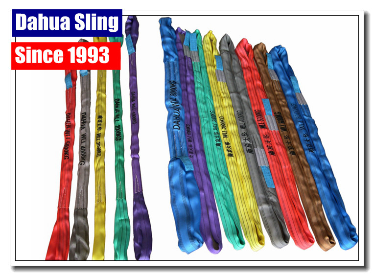 12000KG WLL Seamless Endless Round Slings For Large Objects UV Resistant