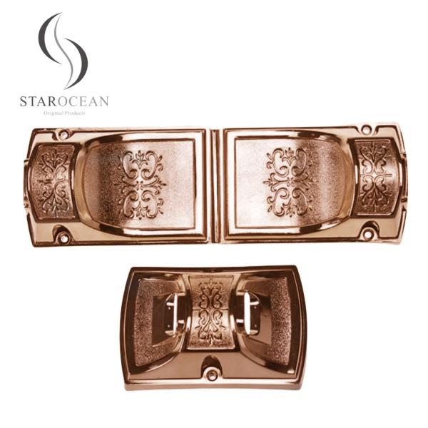 Buy cheap Bronze PP Recycled Material Coffin Corner Funeral Accessories Bronze 8# B from wholesalers