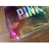 Buy cheap Colorful Zipper Promotional PVC Bags 0.1-0.8MM Thickness With Clear Laser Glitter from wholesalers