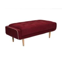 Buy cheap Solid Wood Legs Linen Fabric Sofa Ottoman Imitated Cashmere Cloth Material product