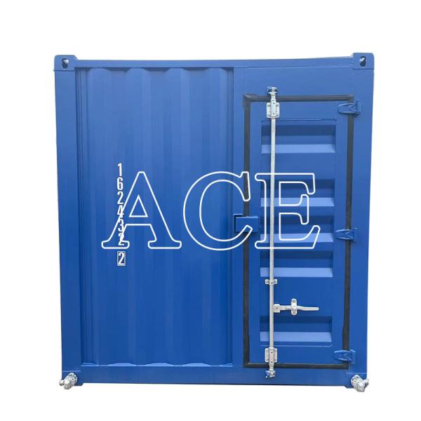 10ft 10 feet 10 foot Stainless CSC Plate Dry Storage Shipping Container Easy