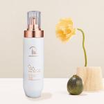 50g/100ml/120ml Glass White cylindrical Smooth with white pump for cosmetic