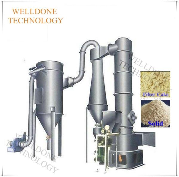 Quality Large Production Rate High Efficient Spin Flash Dryer for Food and Chemical Product for sale