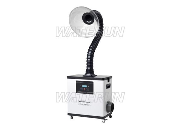 Quality Particulates / Odours Removal Portable Fume Extractor with Clear Crylic Nozzle for sale