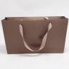 Buy cheap High End Kraft Paper Bag Printed Ribbon Handle Bags Carry Gift 31.5 X 6.4 X 19cm from wholesalers