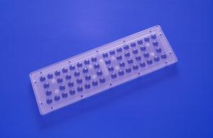 Wholesale 56 W Road Lamp Led Lens Array / Optical Led Street Light Lens With Silicone Gasket from china suppliers