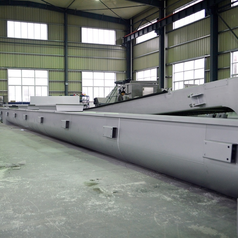 OEM Custom Horizontal Sludge Dehydrating Stainless Steel Screw Auger Conveyor