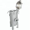 Buy cheap 60KG Stainless Steel Cartridge Filter Canisters for Water Filtration in Food Shops from wholesalers