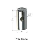 Brass Part Three Branch Outlet 15mm Dia Hanging Attachment Hardware YW86269