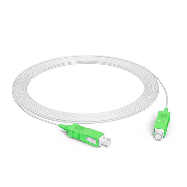 Buy cheap 0.9mm Invisible Fiber Optic Patch Cord For FTTH FTTx Network from wholesalers