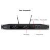 Buy cheap Metal Case Rechargeable Karaoke Microphone Dual Channel 100-240V from wholesalers