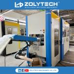 ZLT-PSD180 Height 100-250mm Pocket Spring Coiling Machine Non Shuttle Working
