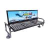 Buy cheap Unique Leg L2070mm W680mm Steel Garden Benches from wholesalers