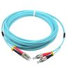 Buy cheap OM3 aqua duplex optical jumper FC/UPC corning fiber LSZH cable jacket from wholesalers