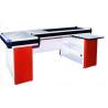 Buy cheap Electronic Conveyor Belt Checkout Counter For Supermarket / Hypermarket / Grocery Store from wholesalers