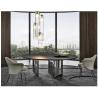 Buy cheap Wood Upholstered Side 810mm Modern Dining Room Chairs from wholesalers